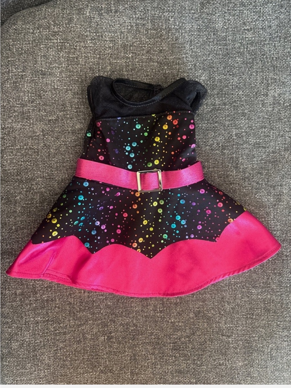 American Girl Chants and Charms Witch Costume Metallic Print Dress Halloween